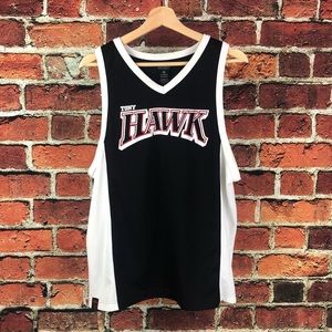 Tony Hawk Mens Tank Top Black and White Size XL